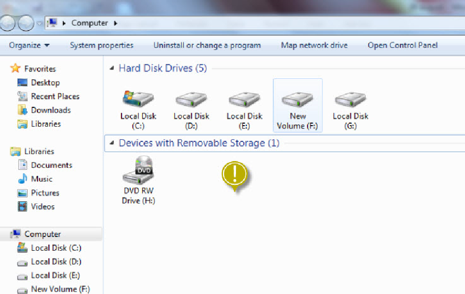 Recover Data from Undetectable Pen Drive