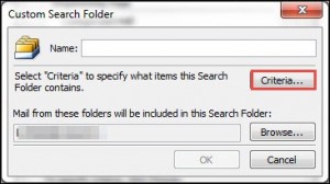 Search Folder Criteria