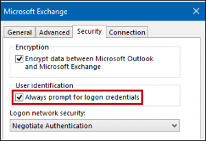 set password on OST file