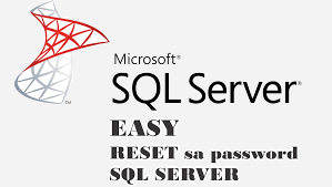 reset SQL SA Password