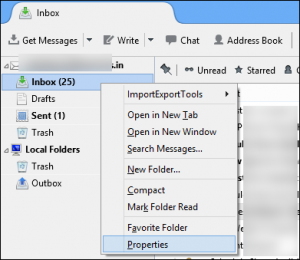 thunderbird for mac close button disappeared
