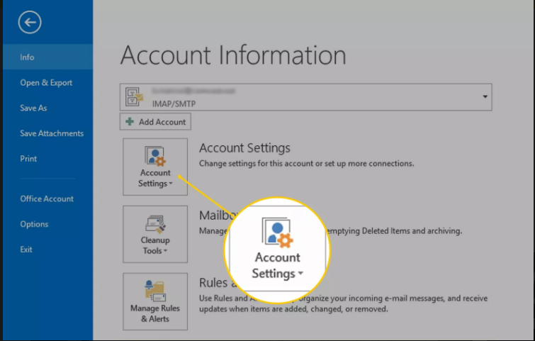 Add Gmail Account to Outlook