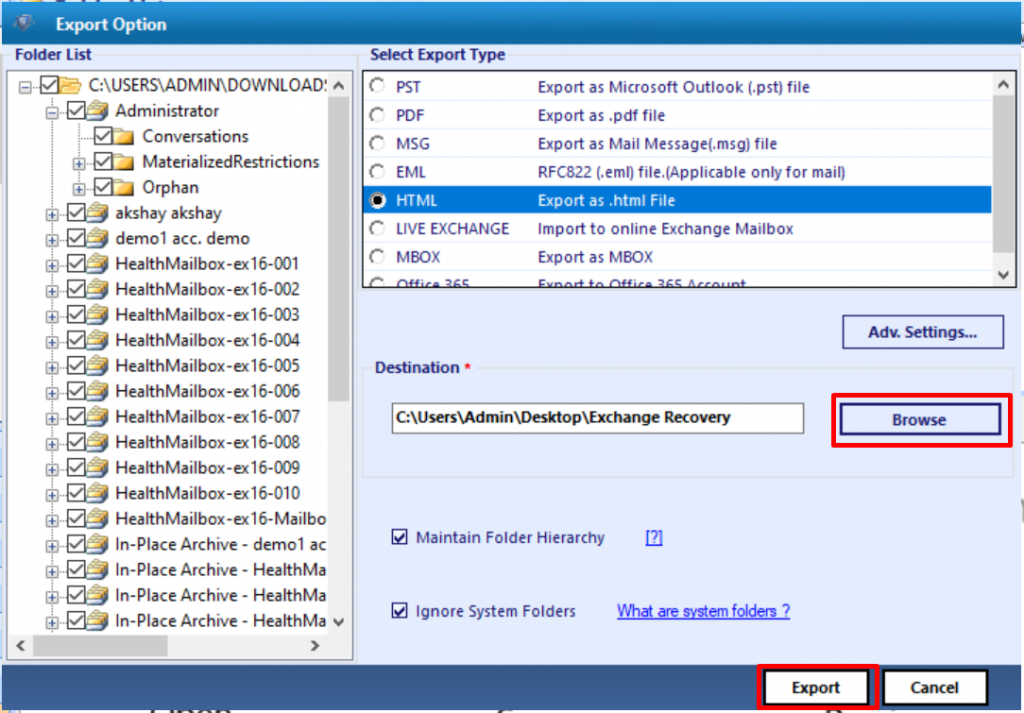 Exchange Calendar to HTML Format Efficient Techniques