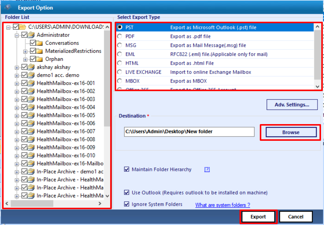 Extract Mailbox From Offline EDB To PST Complete Guide
