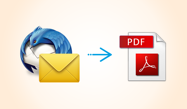 thunderbird to pdf