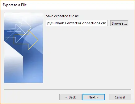browse your file