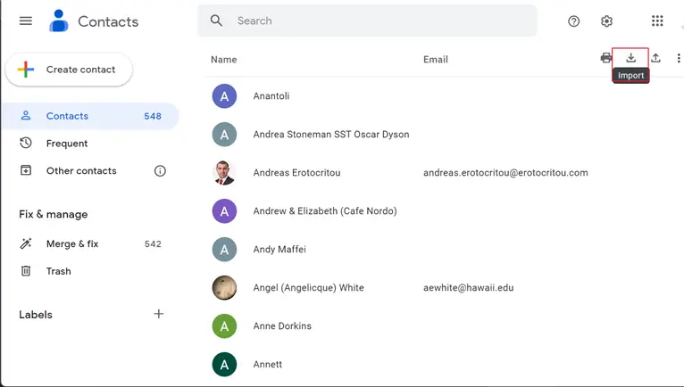 convert outlook contacts to VCF