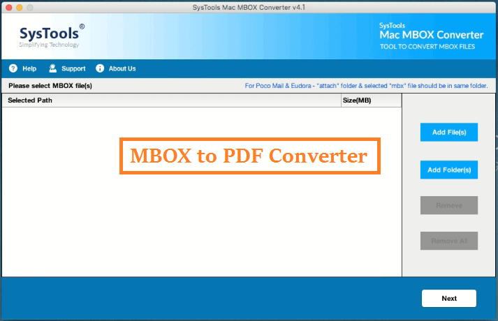 best mbox to pdf converter