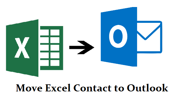 move Excel contact to Outlook