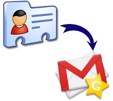 import VCF to Gmail