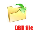 DBK file to Outlook