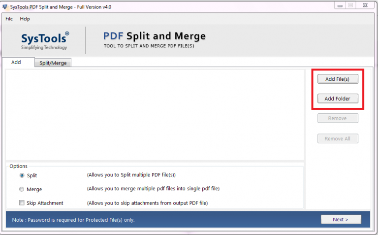 Split large PDF files into multiple parts in Windows and Mac OS
