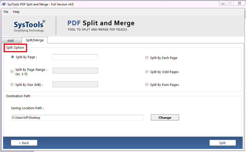 split large pdf files