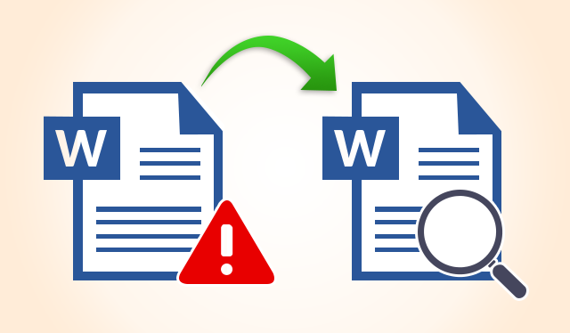 open a corrupted Word Document
