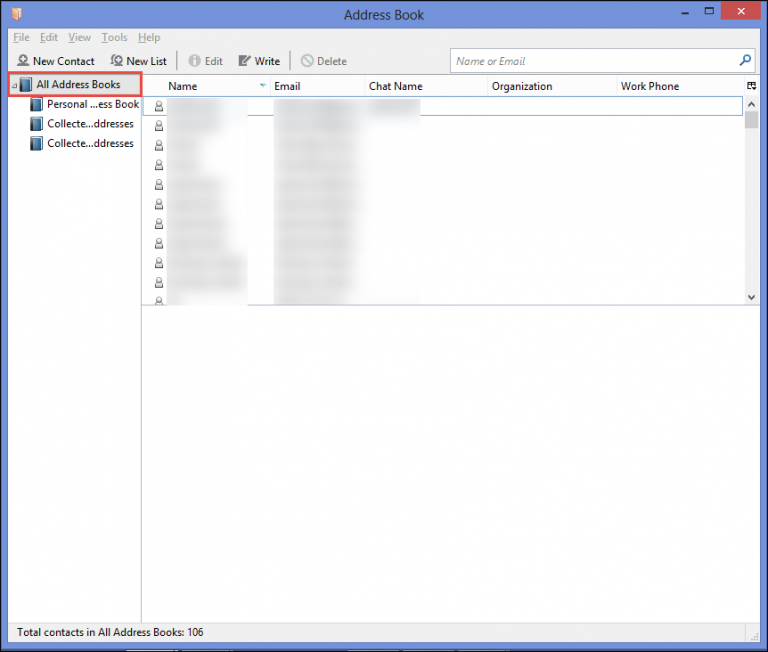 Transfer Thunderbird Contacts to Another Computer / New Computer