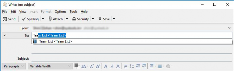 What Is Thunderbird Autocomplete Address How To Enable Autocompletion