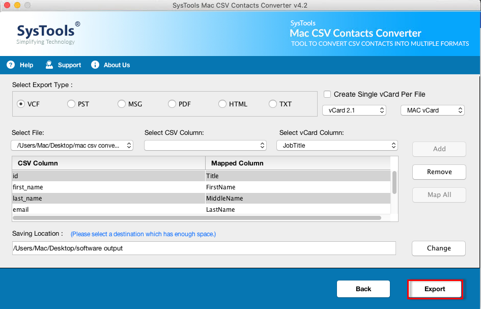 Import CSV contacts to iPhone without iTunes