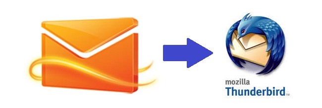 export Hotmail to Thunderbird