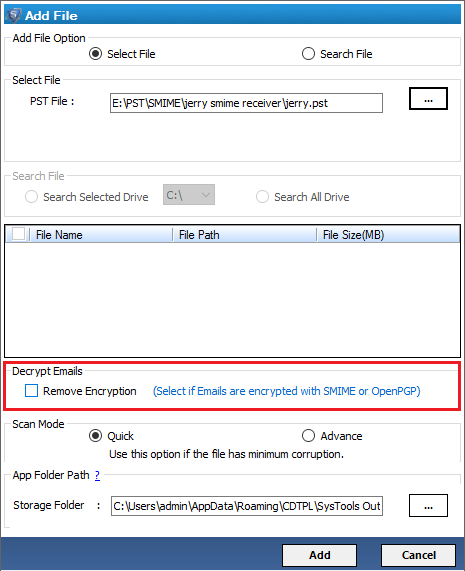 how to decrypt encrypted email in outlook