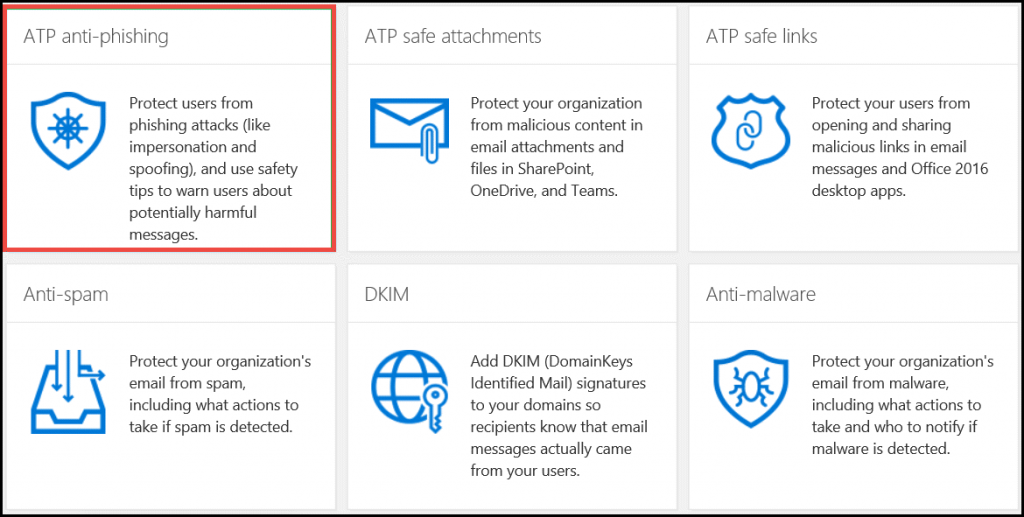 Office 365 Anti-Phishing Policy – How To Enable Anti-Phishing Settings