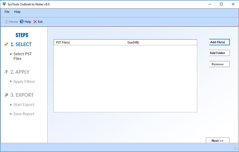 open pst file in lotus notes