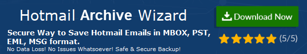 Hotmail archive Wizard