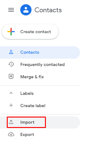 Import Contacts