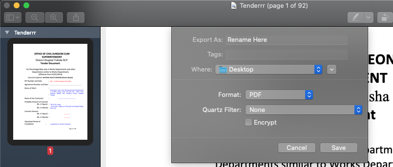 remove password protection from pdf mac