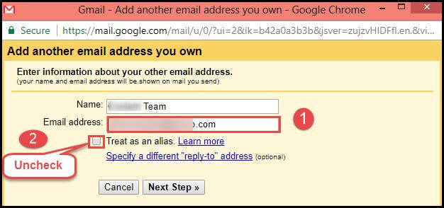 Zoho Mail to Gmail