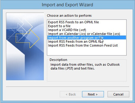 move outlook pst file to new computer