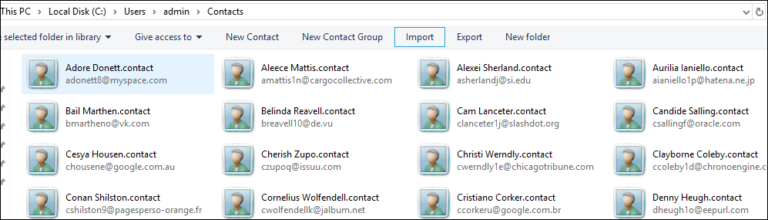 Convert Excel Contacts to vCard