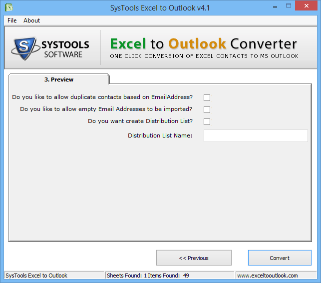 Import Excel List to Outlook Contact Group
