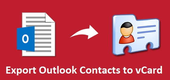 export-Outlook-contacts to-vCard