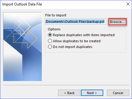 EML in Outlook