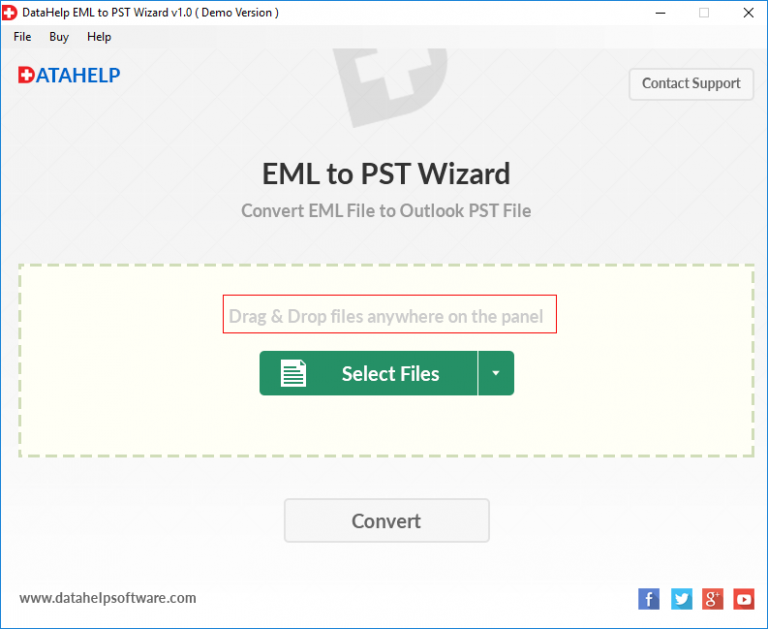 datahelp eml to pst converter datahelp eml to pst converter