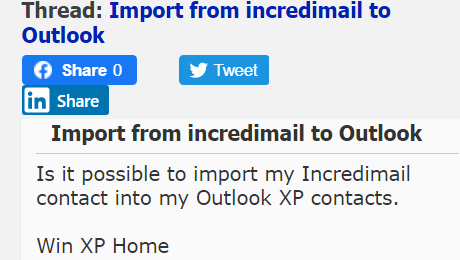 import contacts to outlook 2010.