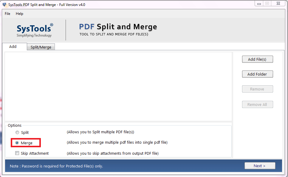 Merge pdf