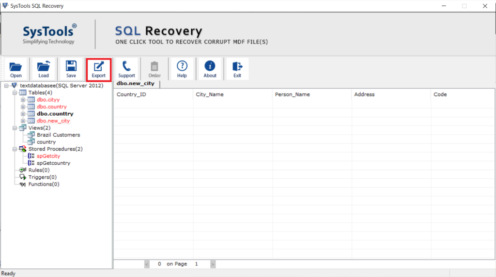 Recover Deleted Database Table From SQL Server