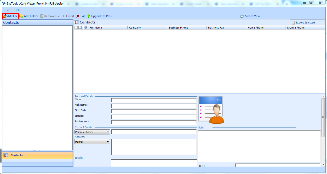 add VCF file