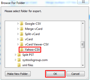 yahoo CSV