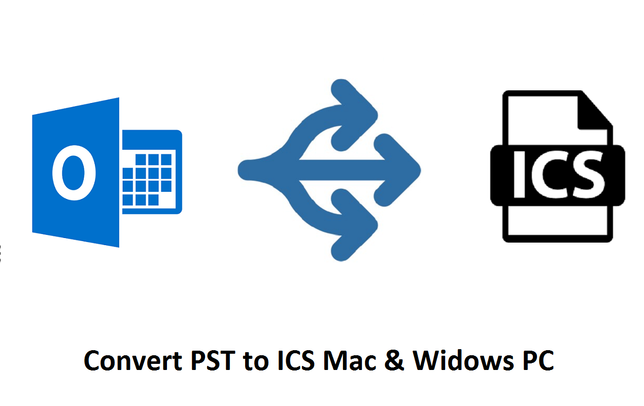 Convert PST To ICS Mac Windows Without Outlook Installation