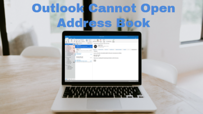 Outlook cannot open addrss book