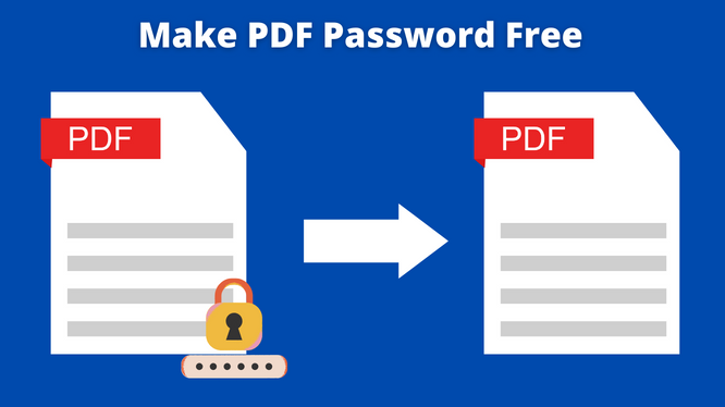 make pdf password free